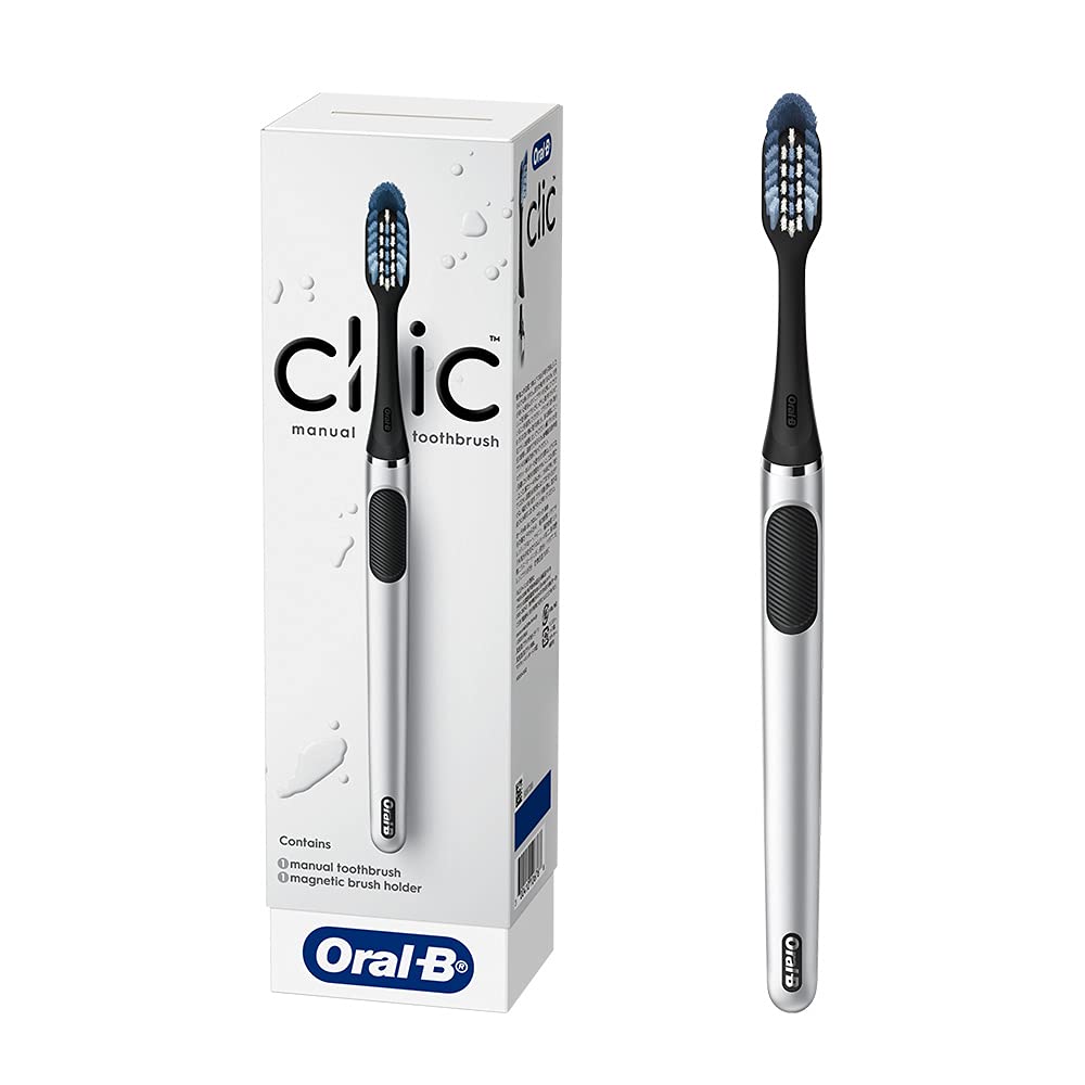 

Корпус зубной щетки Oral B ClicFIT Chrome Black