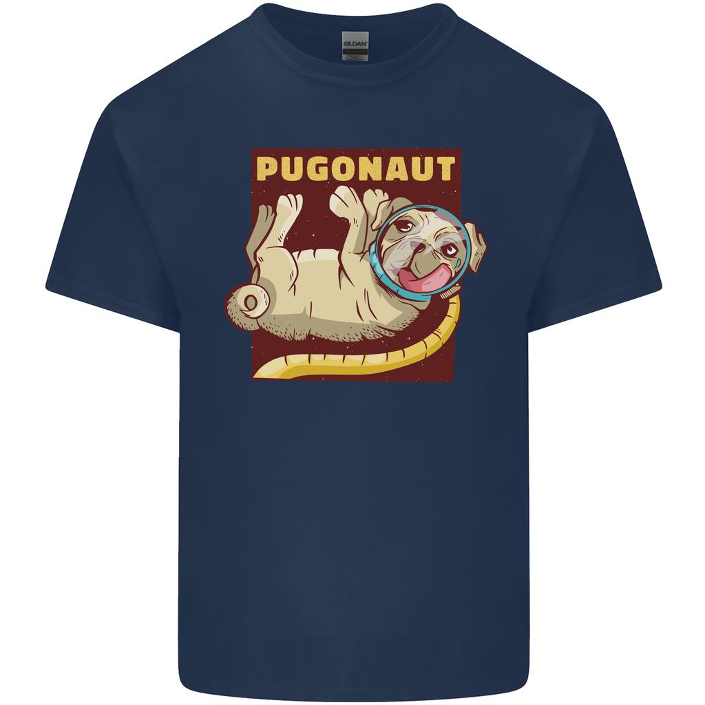 Pugonaut Funny Astronaut Pug Dog Space Unisexs Light Cotton TShirt