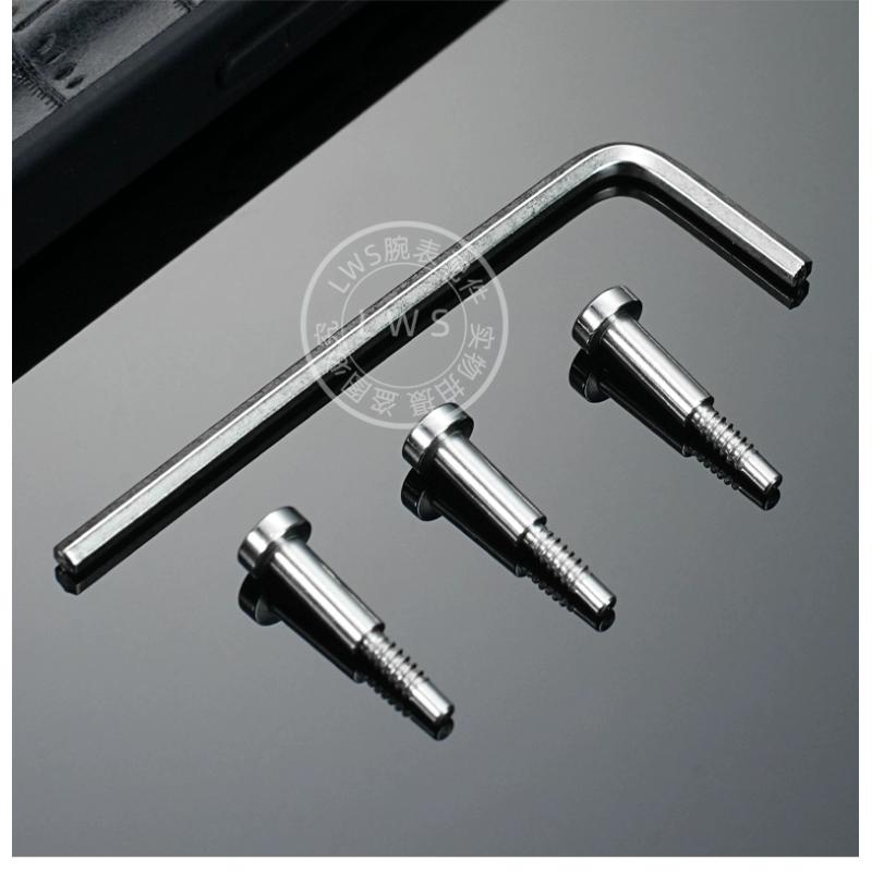 Für Casio G-SHOCK GWG-2000 GWG2000 Big Mud King Serie Uhr Gehäuse und Armband Verbindende Befestigungsschrauben aus Stahl Metallmutter Seitenschrauben