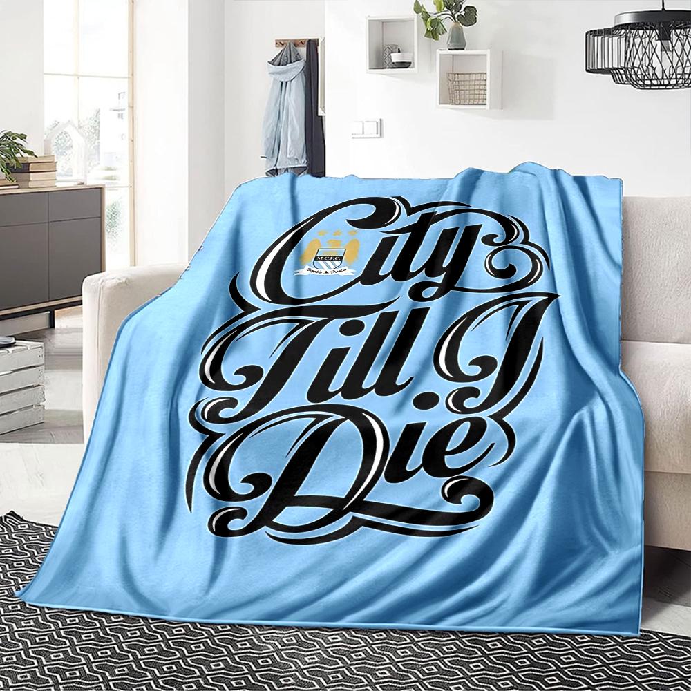 City Pride Battle Blankets Flannel Printed Breathable Warm Throw Blanket for Home Office Bedspreads 0708a17