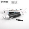 Dry Battery Nose Hair Trimmer Electric Stainless Steel Nose Hair Trimmer for Men and Women Black Nose Hair Trimmer
