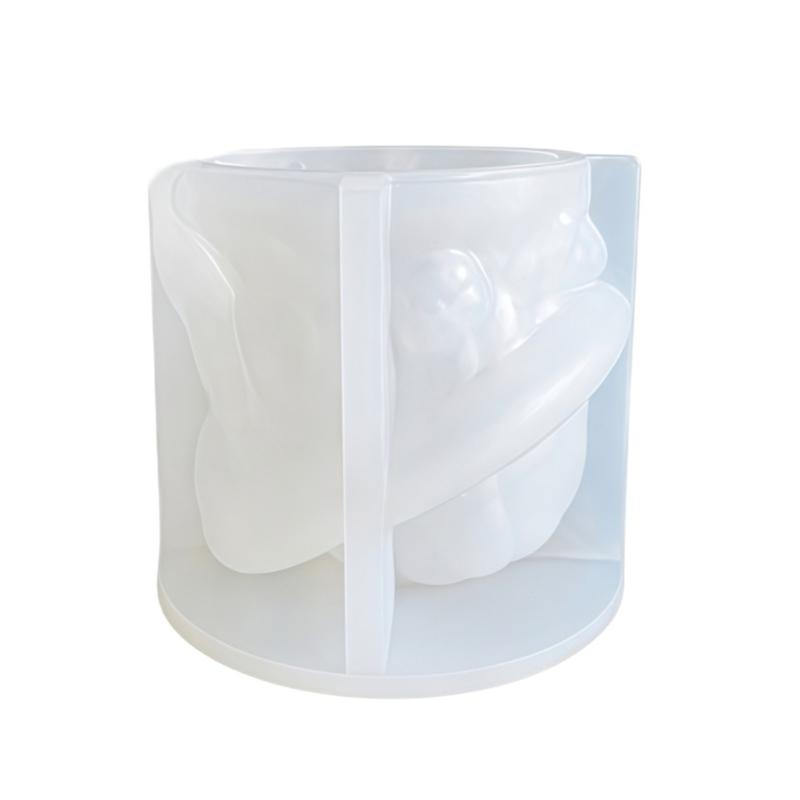Saisonales Party-Formwerkzeug für handgefertigte Geschenke, 3D-Totenkopf-Gießform im Westernhut-Stil für Kerzenprojekte, Gipskunst und Ausstellungszwecke