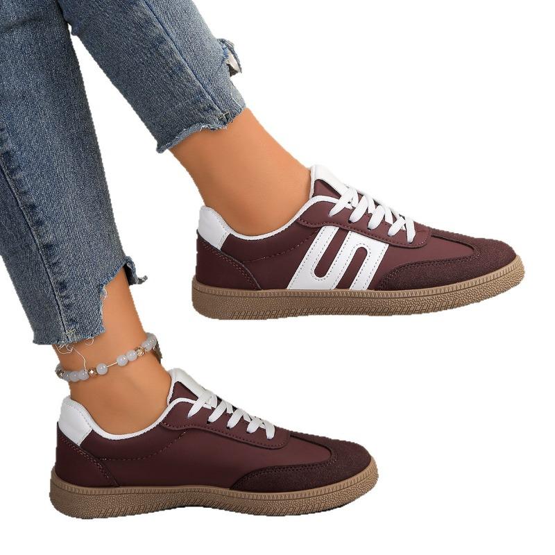 Women‘s Shoes Casual Board Versatile Retro Single Large Size German Training Sports.