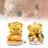 Adorable Creamy Bear Figurine Creative Blind Box Collection Cute Dessert Themed Decoration 6.5cm Pvc