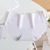 Intimo in Seta Ghiaccio da Donna Fresco Amore Estivo Senza Cuciture Carino Vita Media Sollevante Glutei Pantaloni Estivi Freschi Antibatterici Slip Triangolo