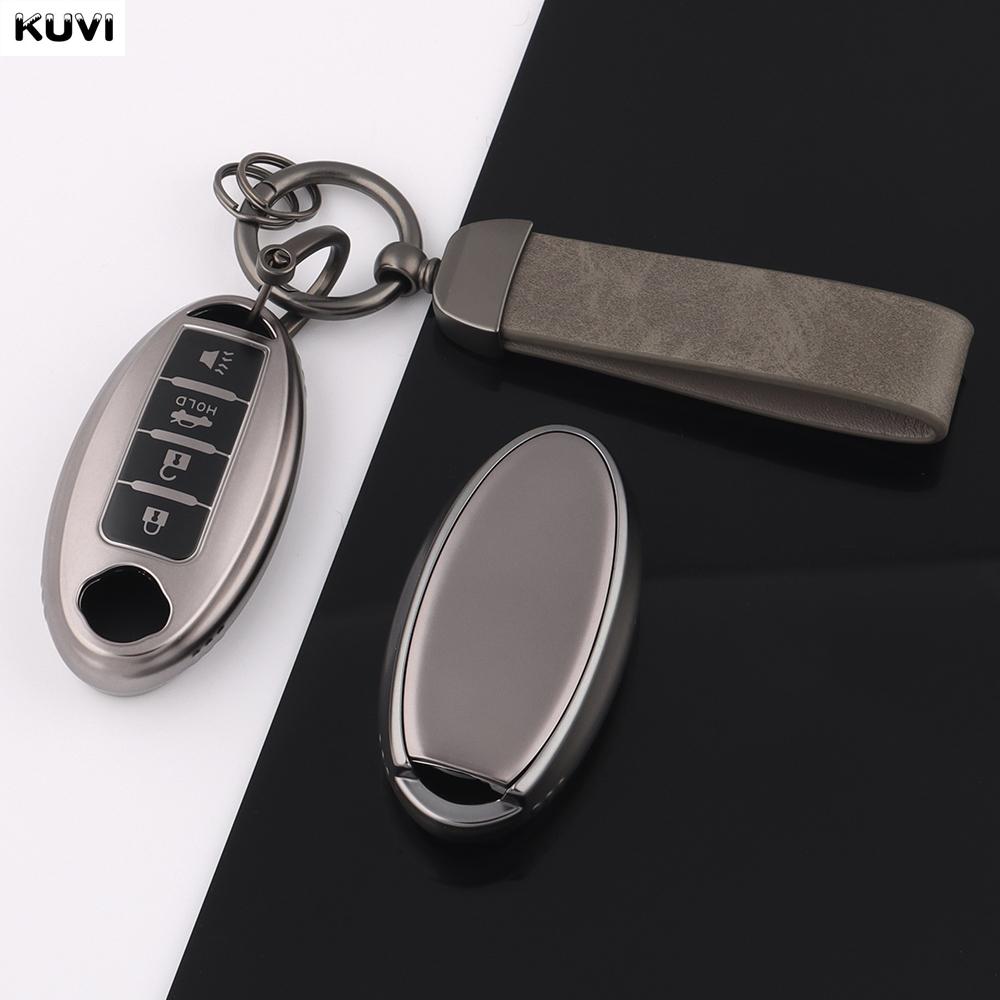 Car Remote Key Case Cover For Nissan Rogue Xtrail T32 T31 Qashqai J11 J10 Kicks Tiida Pathfinder Murano Juke Versa Note Infiniti