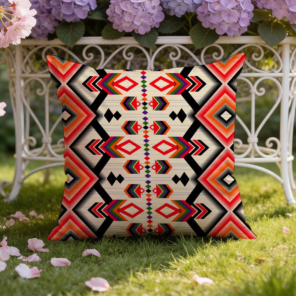 Povlak na polštář s originálním látkovým vzorem pro domácnost a auto: Oboustranné pro prémiové pohodlí