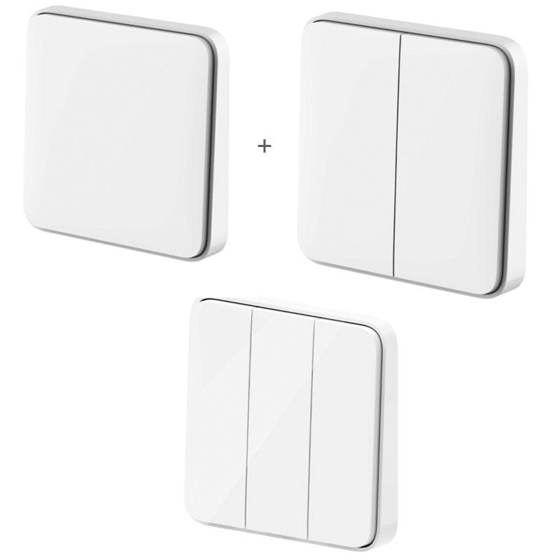 Xiaomi Mijia Smart Wall Switch Live Line Version Wifi Wall Light Switch OTA Upgrade Smart Linkage Works with Mihome App