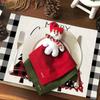 4 Pcs Wrinkle-Proof Nutcrackers Christmas Placemats Durable Tablecloth Christmas Table Mats  Kitchen