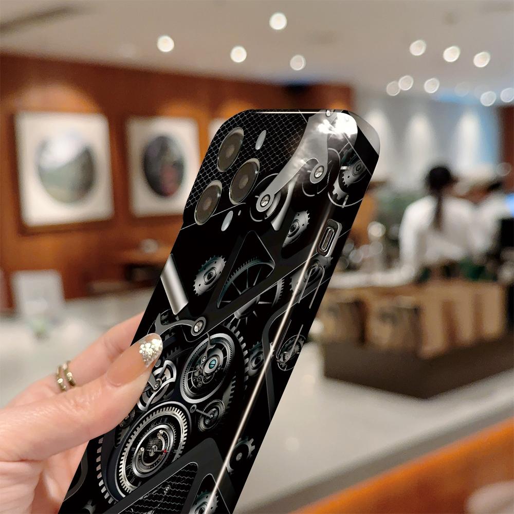 Husă de telefon cu film all-inclusive, design de modă desen animat, carcasă dură cu acoperire completă, husă cu protecție pentru cameră pentru OPPO A60 A96 Reno12 Realme C53 C75