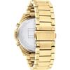 Tommy Hilfiger Baker Schwarzes Zifferblatt Gold Edelstahlarmband Herren-Quarzuhr 1710447