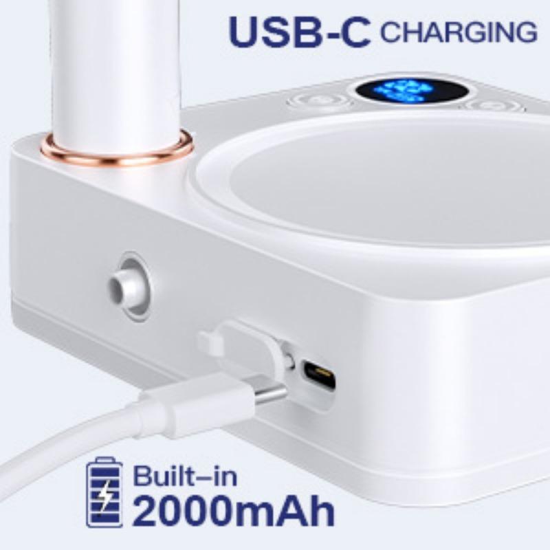 Mini distributore di acqua elettrico portatile con secchio da tavolo intelligente, riempimento automatico e controllo della quantità per l'ufficio domestico