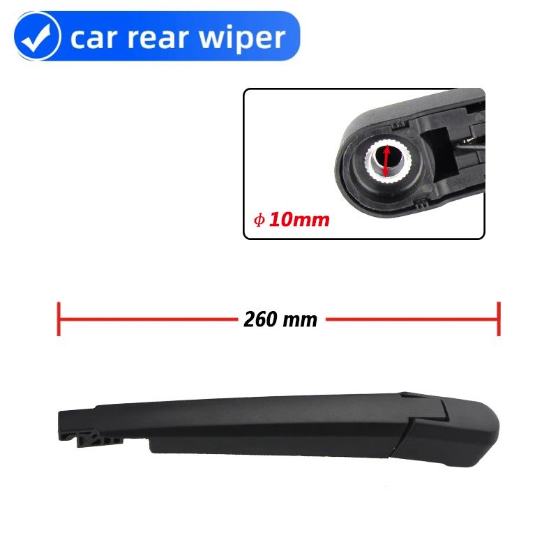 Car Rear Wiper Blades Back Window Wipers Arm For Ssangyong Tivolan Hatchback (2015 Onwards) 310mm Auto Windscreen Blade