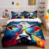 "Radiant Cow Vibes Unleashed!" Bedding Sets Duvet Covers Pillowcases(1* Duvet Cover 2* Pillowcases Without Duvet Insert)
