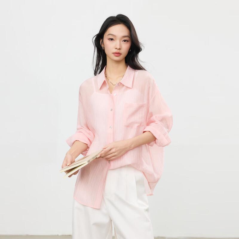 

Elva Island Women s Loose Long Sleeve Casual Shirt XS