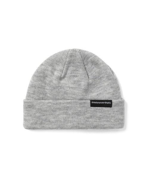 Thisisneverthat Sp Logo 2way Beanie Heather Grey OS