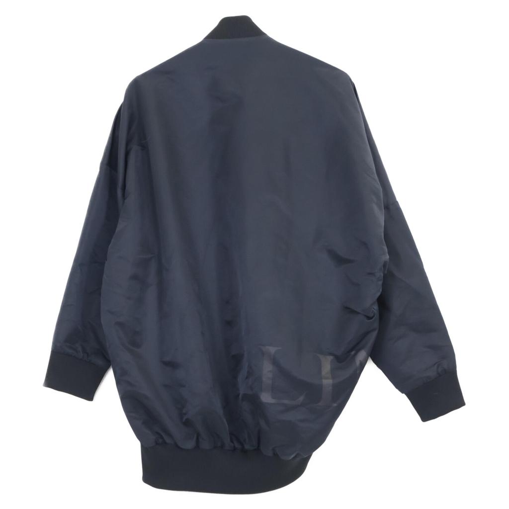 LIMIfeu × WIND AND SEA Black LN-J18-602 Asymmetrical MA-1 Jacket Jacket S blackUsed