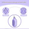 Dual-Sided Silicone Bar Soap Scrubber – Exfoliating Soap Holder Pouch With Gentle & Deep-Clean, Quick-Dry Soap Saver For Shower