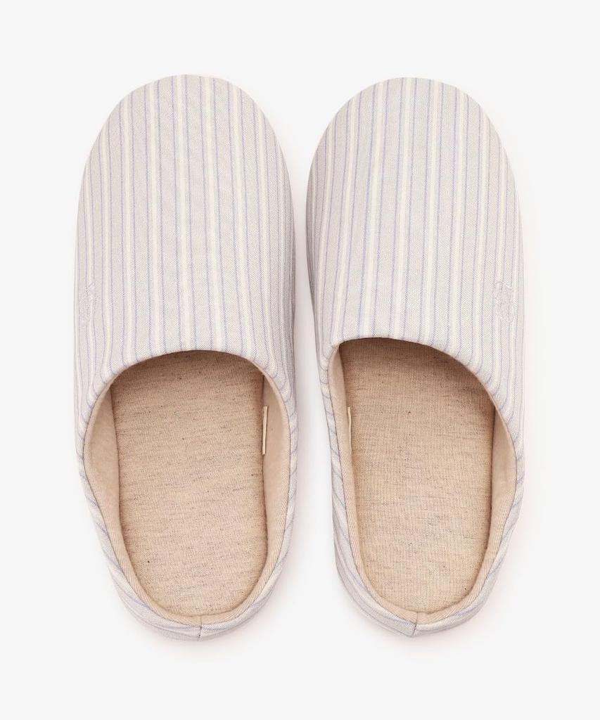 Afternoon Tea Living JB05 Striped Room Size Gray Shoes, L,