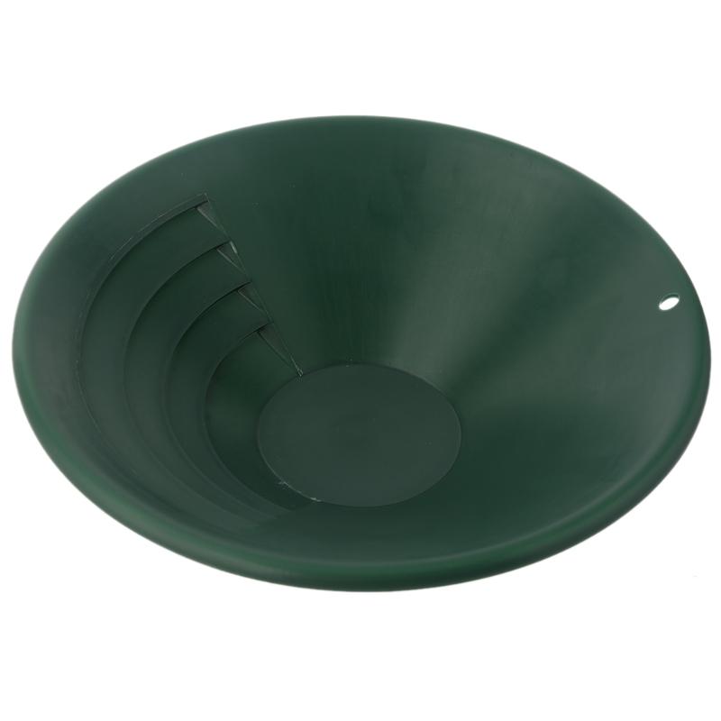 Upgraded Outdoor Gold Pan Gold Prospecting Tool Quality Plastic Made 4 Pieces/set Durable River Tool Multipurpose Pan