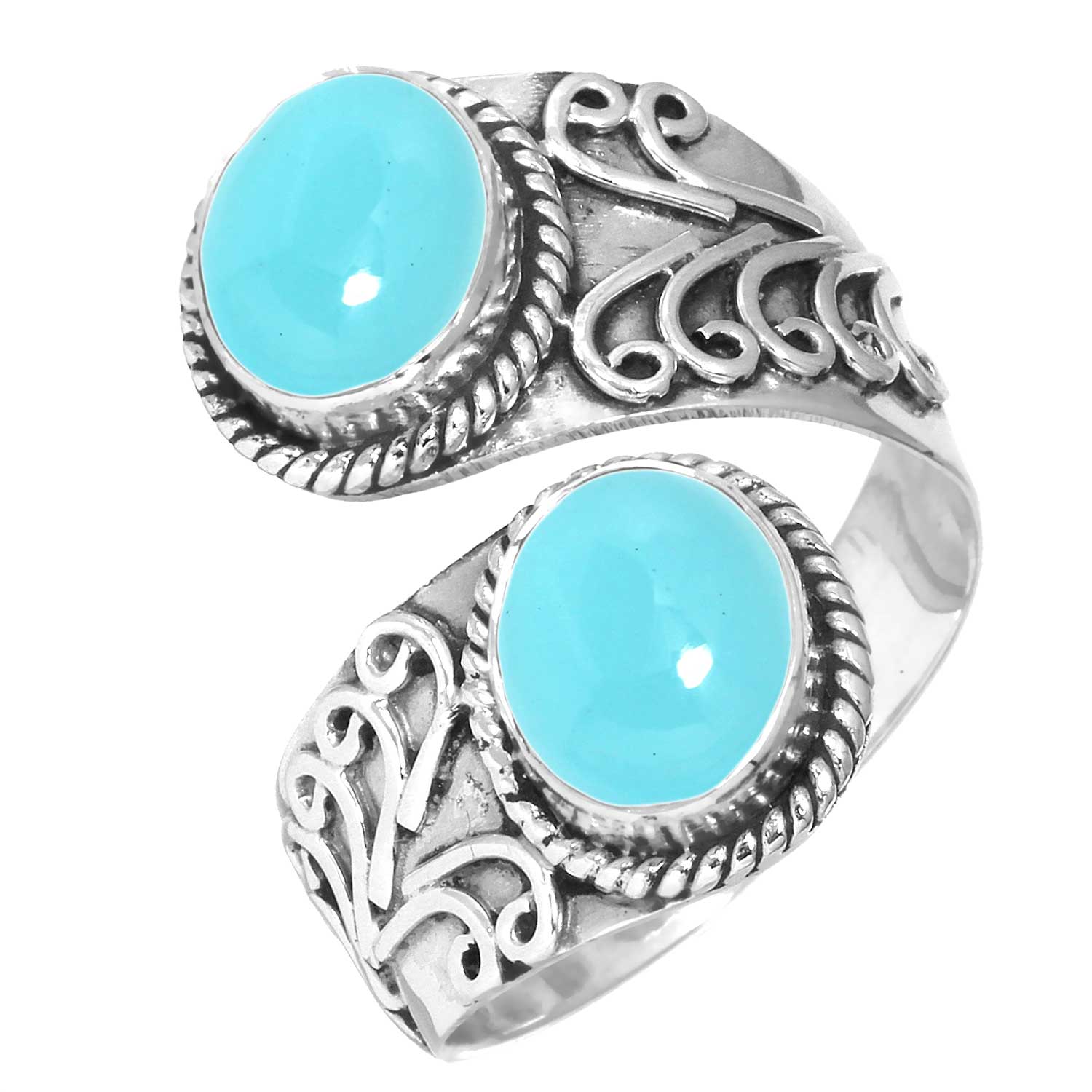 

Кольцо из стерлингового серебра 925 пробы с драгоценными камнями, ювелирные изделия ручной работы, подарок на День дружбы, аквамариновый халцедон, ракушка-ушка, синий солнечный камень, лабрадорит, пренит 12