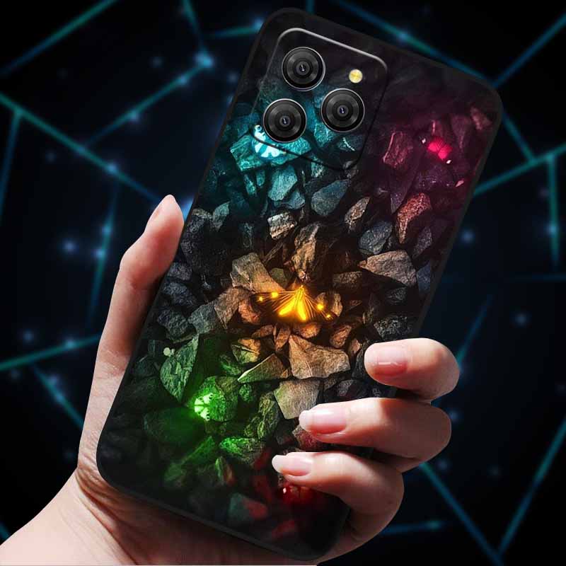For Blackview Shark 9 5G Case Shark9 Luxury Fashion Silicon Shockproof Phone Back Cover For Blackview Shark 9 Cases Shell Capas