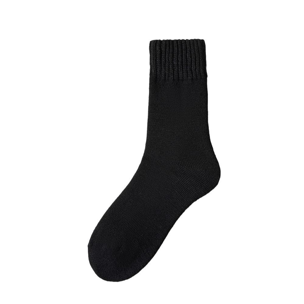 5 Pairs Cashmere Socks Women's Autumn and Winter Plus Cashmere Thick Mid-tube Socks Plush Super Thick Month Socks Winter Stockings
