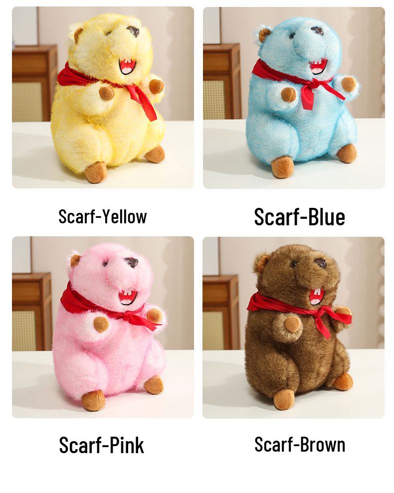 Cross-border Plush Marmot Ququwa Doll - Plateau Groundhog Toy, Children's Birthday Gift