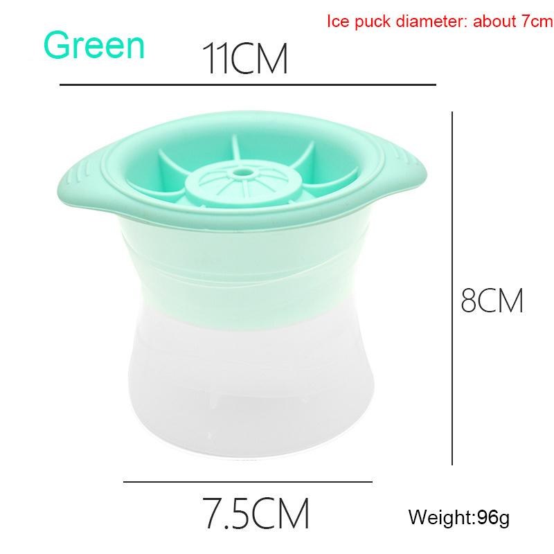 Silicone Sphere Ice Mold, Ice Hockey Mold, Whiskey Cocktails Drinks Partner Ice Cream Tool Diy Ball Mold