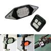 Bike Tail Light Bicycle Rear Brake Lights USB Rechargeable Remote Control LED Warning Bicycle Flashlight Waterproof