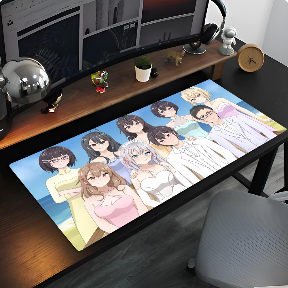 Yuki Suou Mouse Pad Anime game mause pads cs lol XXL Home HD Computer Desk Mats Carpet Gamer Office Laptop Soft Desktop 700X300