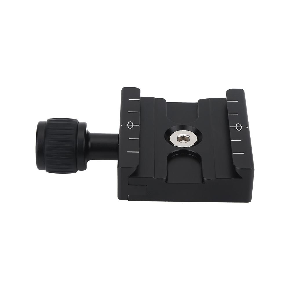 Metal Clamp Quick Release Plate For Arca SWISS RRS BENRO Tripod Ball Head LJ
