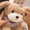 Sale Cuddly Sitting Doggy With Long Ears Plush Toys Fluffy Soft Prety Puppy Dog Doll Kawaii Home Decor Sweet Gift To Kids