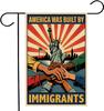 Social Justice Yard Ag 12x18 Inches Double Sided - Political Activist Garden Ag Decor for Outside Porch House Yard - Ame AAS