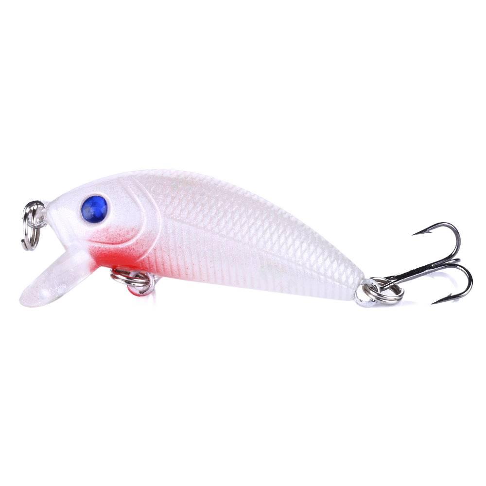 

Lure Bait Minnow5CM 3.6G 0.3-0.9MSurface System10No. Hook Mini Hard Bait Bass Fish Special Bait 5CM-3.6G