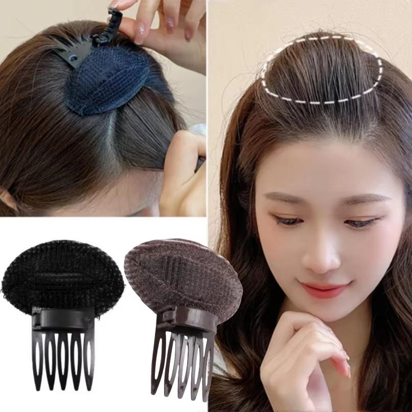 Fluffy Hair Pads Bangs Posted Princess Head Bun Maker Hair Fluffy Hair Clip Increaser Hair Styling Clips Stick Hairpin Headwear