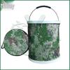Portable Outdoor Camouflage Collapsible Water Bucket