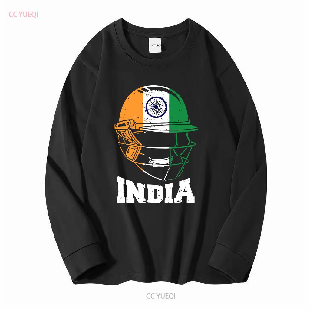 India Cricket T Shirt for Fans Jersey Indian SweaT 16716 vintage Washed Stretched designer clothes Stylish Soft Slightly