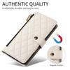 For Samsung Galaxy S24/Galaxy S25 Wallet Case with Straps,Rhombus Leather Stand Phone Cover