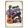 Rock Guitar Vintage Tin Sign Music Poster Wall Plaque Retro Tinplate Crafts Decor for Bar Garage Club Night Rock Party