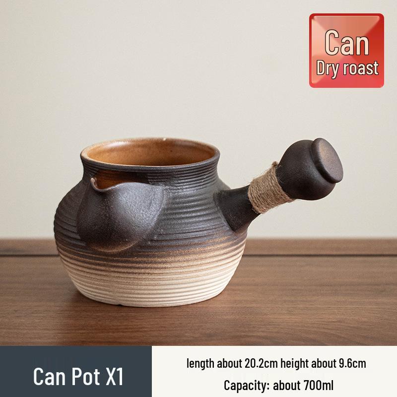 Large Capacity Electric Ceramic Stove Tea Set with Warmer for Indoor and Outdoor Use