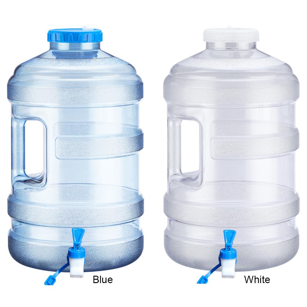 18.9L Pure Water Bucket with Faucet Water Storage Container Large Capacity Camping Water Bucket for Self-Driving Tour