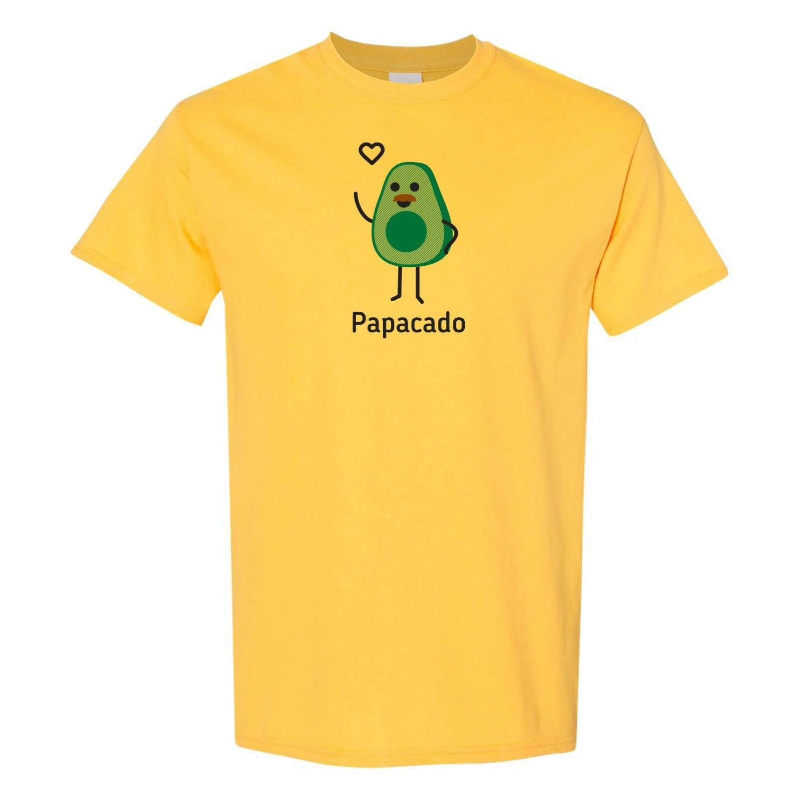 Papacado - Parents Cute Cartoon Anniversary Father s Day T Shirt L