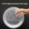 Jing Zhi Feng Disposable Thickened Round Takeaway Containers with Lids