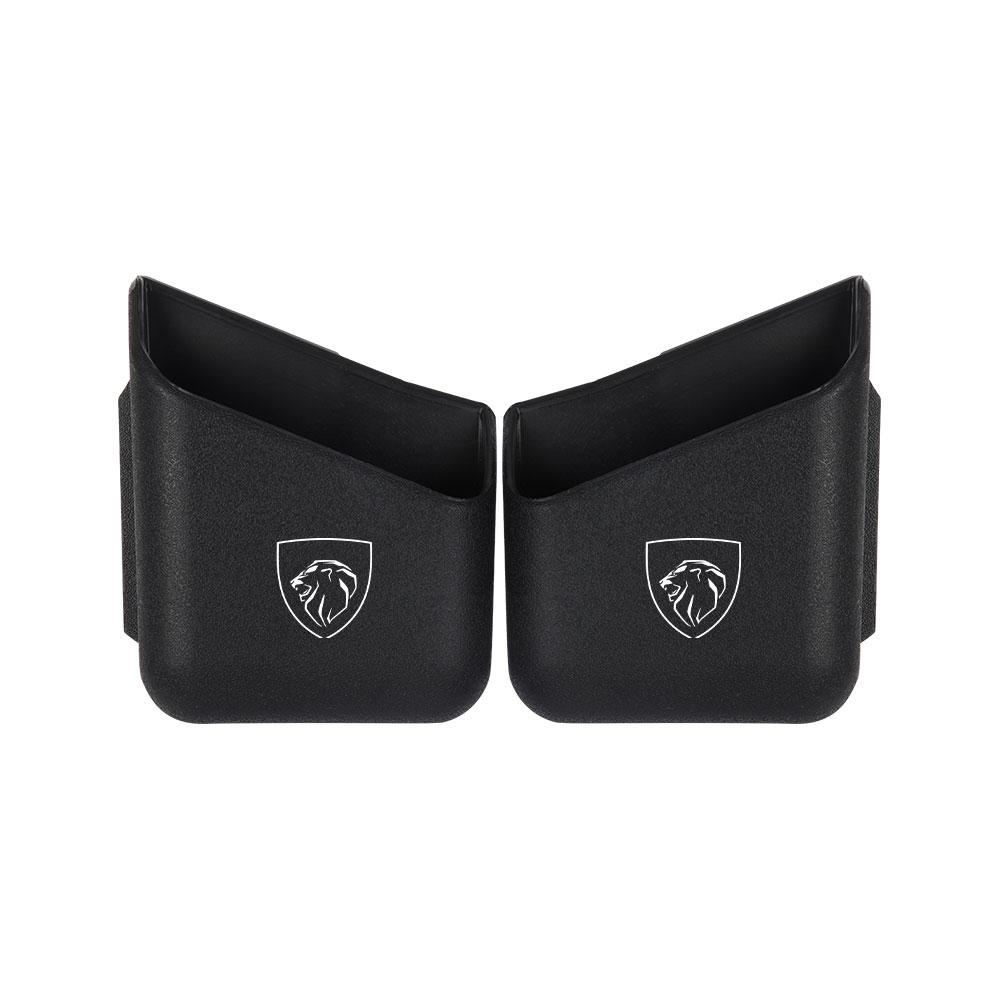 Auto Accessories Car Pillar Storage Boxs Cigarette Phone Glasses Cards Organizers For Peugeot 208 3008 107 308 2008 207 508 607