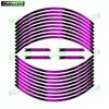 For Z250 Z 250 motorcycle accessories 17 inch front and rear wheel hub decals fairing modified reflective sticker decoration