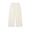Fila Comfortable Loose Knit Wide Leg Casual Pants Women Bottoms Ice-Cream-White F11W513602FIV
