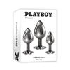 Playboy Pleasure - Set of 3 Pleasure anal plugs - 3 pieces