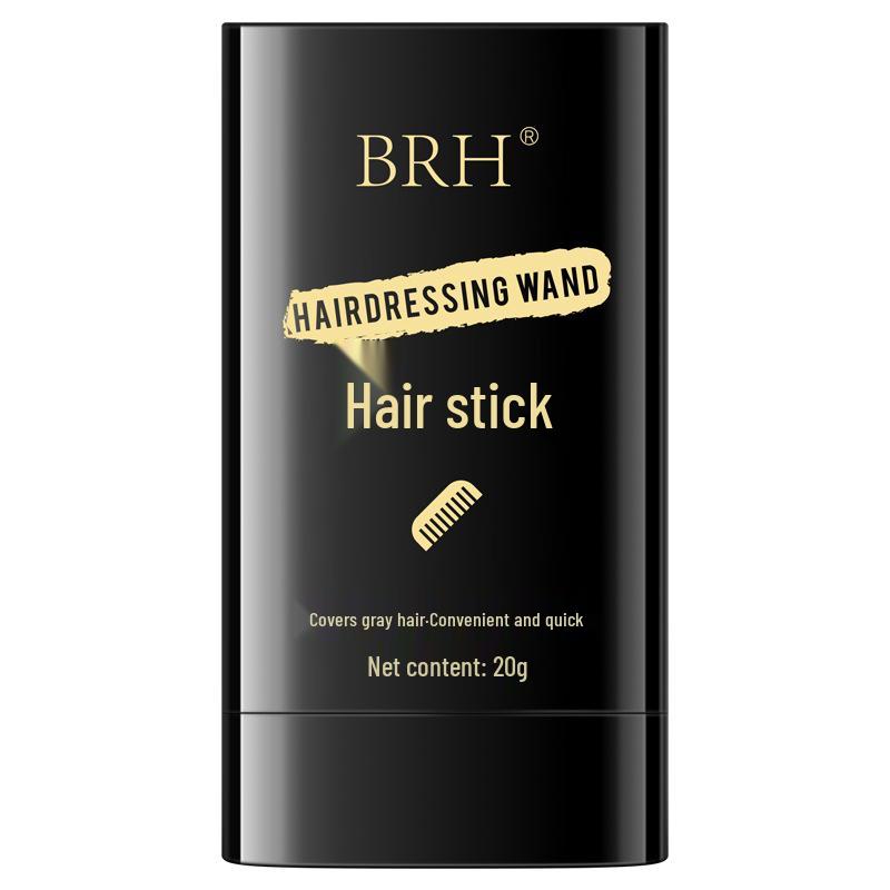 Pente Alisador de Cabelo BRH: Cor de Cabelo Temporária Branca, Suave para o Cabelo, Ferramenta de Retoque Natural.