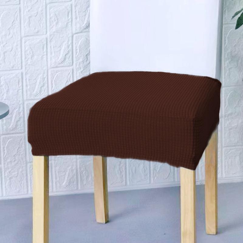 

Чехлы для стульев в столовой Чехлы для стульев на кухню Чехлы для стульев -1 шт D40-50X W40-50X H10cm-1pc коричневый